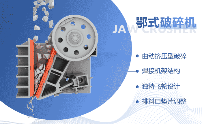 鄂式破碎機工作原理